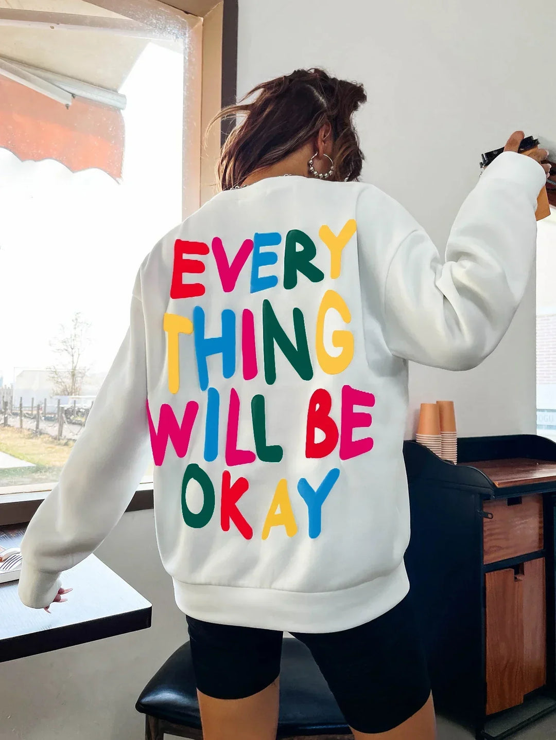 Saoraema | Sweat-shirt doux et décontracté pour femmes