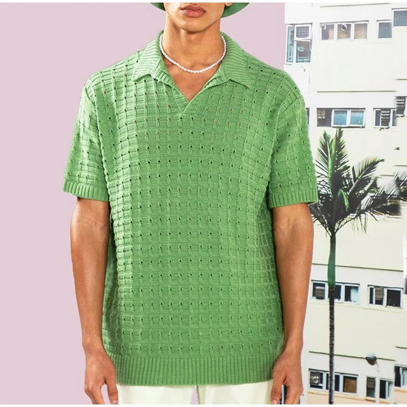 Roinar | Chemise col V pour homme