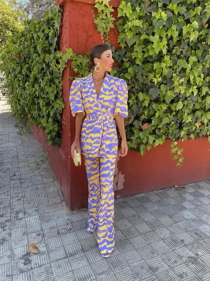 Liarasa pantalon à épaules structurées pour Femme – Sioned