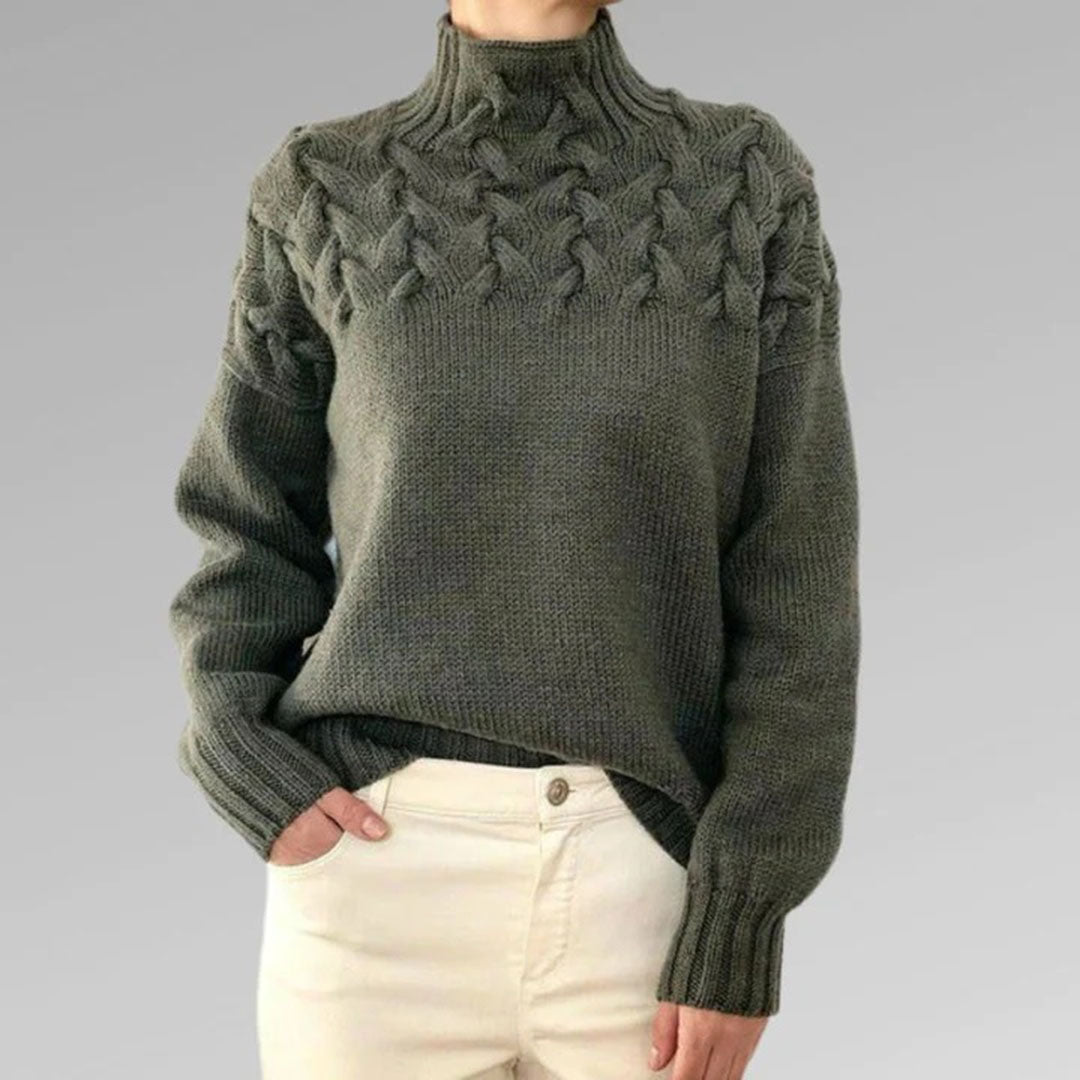 Maorara | Pull à col roulé doux pour femmes