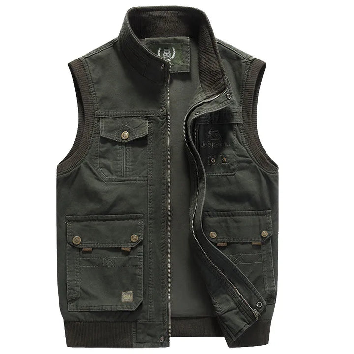 Neunar | Gilet multi-poches vintage pour homme