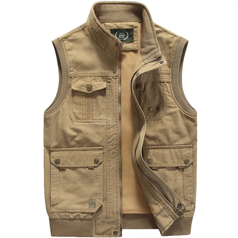 Neunar | Gilet multi-poches vintage pour homme