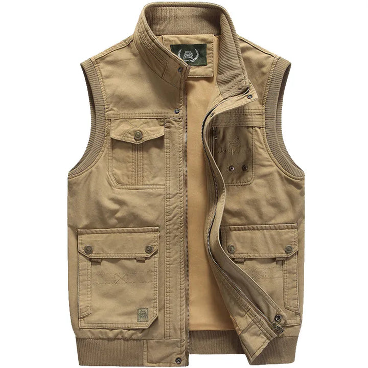 Neunar | Gilet multi-poches vintage pour homme
