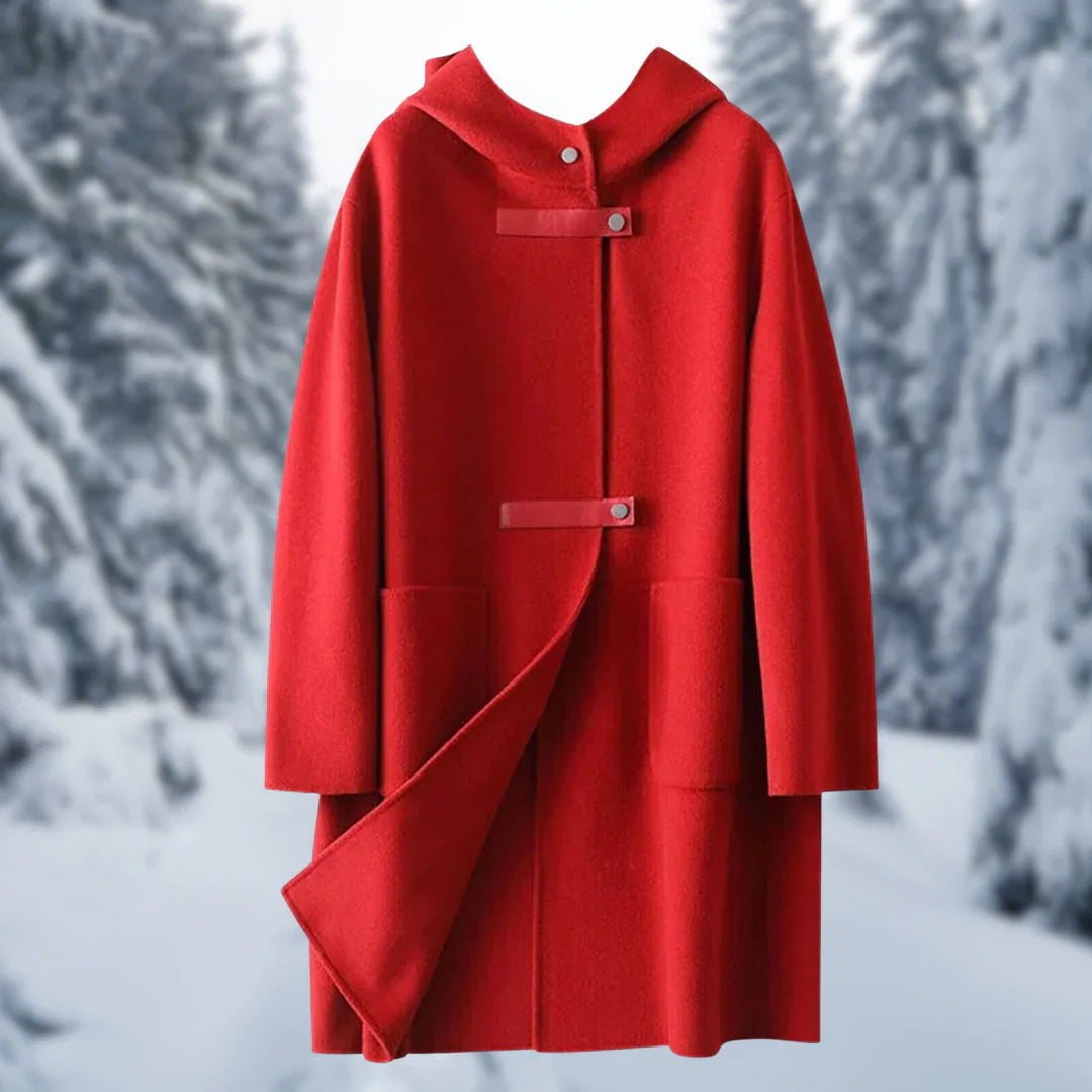 Naellesa | Veste en cachemire à capuche pour femmes