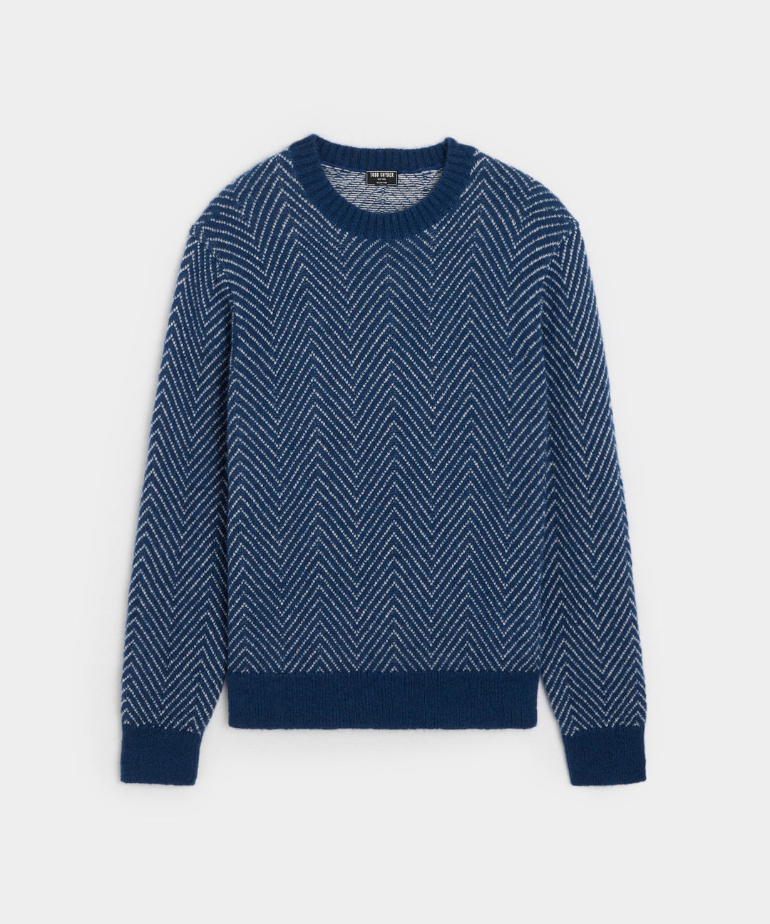 Riettas | Pull en mohair chevron à rayures pour homme