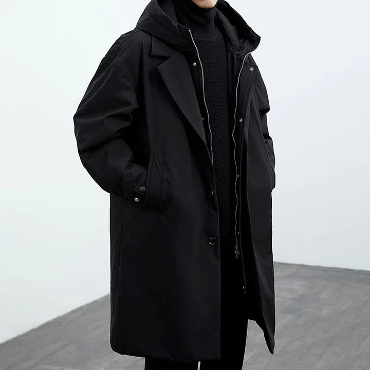 Leliner | Manteau long élégant pour hommes
