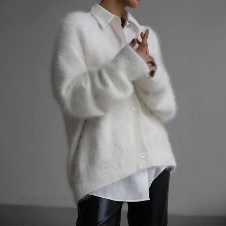Mounala | Cardigan en maille douce pour femmes