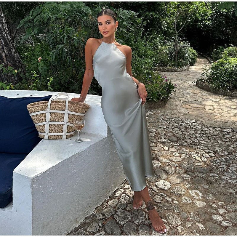 Neelleama | Robe à bretelles sans manches