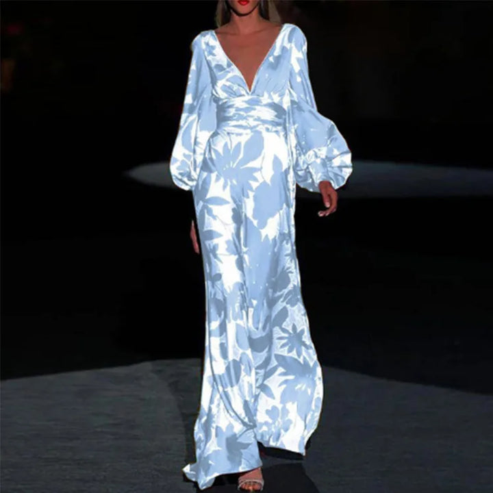 Neoraexa | Robe à la mode avec décolleté en V