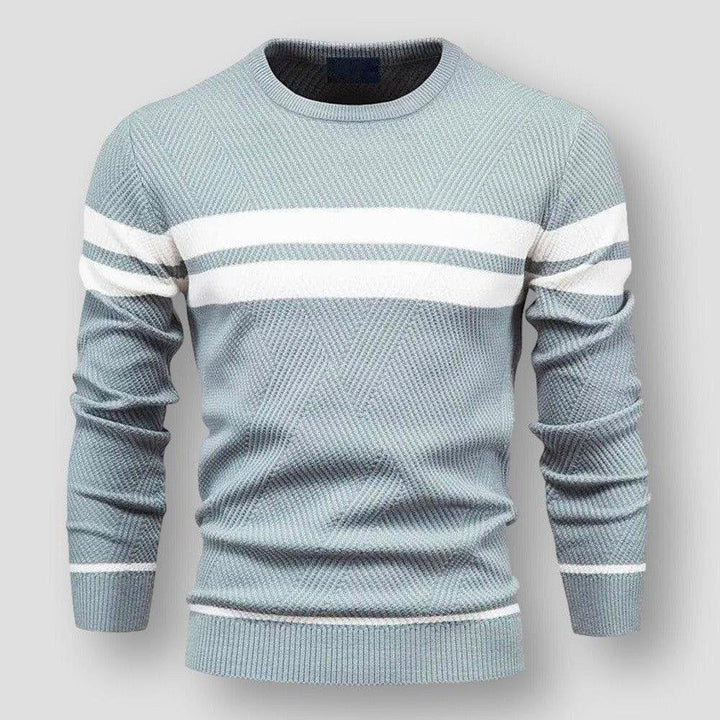 Eoraes | Pull rayé chic pour hommes