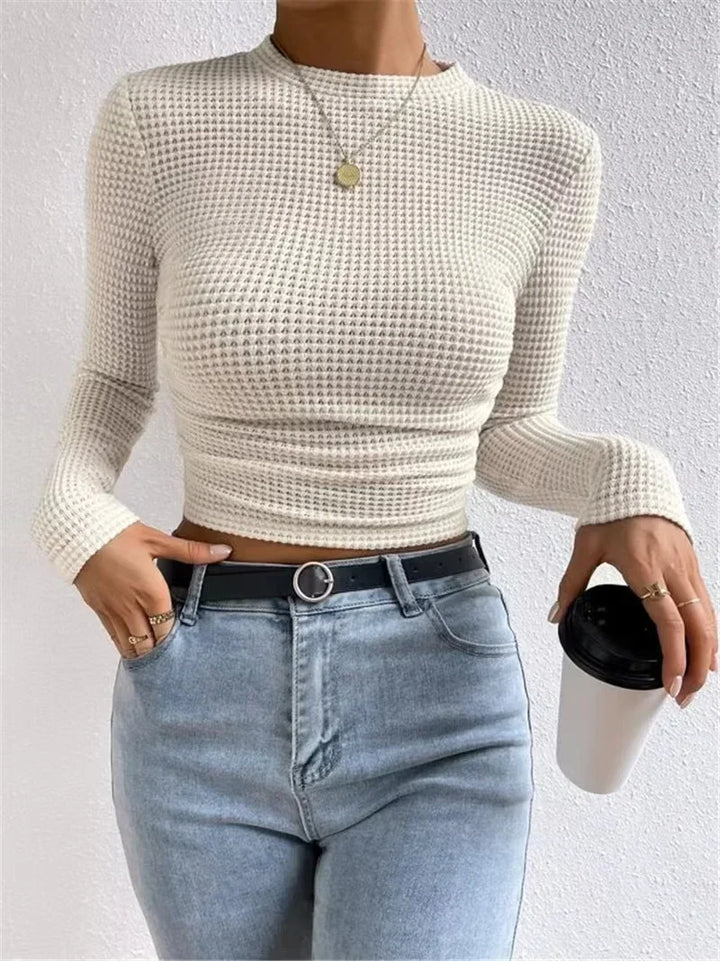 Moinara | T-shirt ajusté manches longues pour femmes