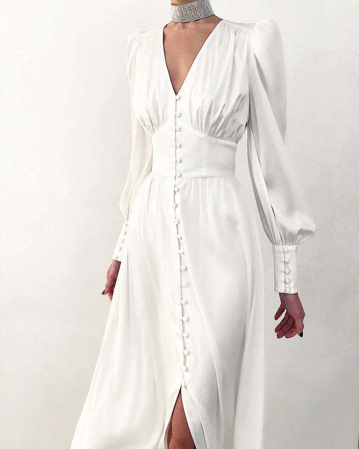 Noellema | Robe satinée élégante pour femmes