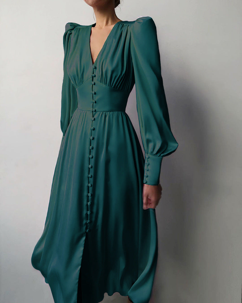 Noellema | Robe satinée élégante pour femmes