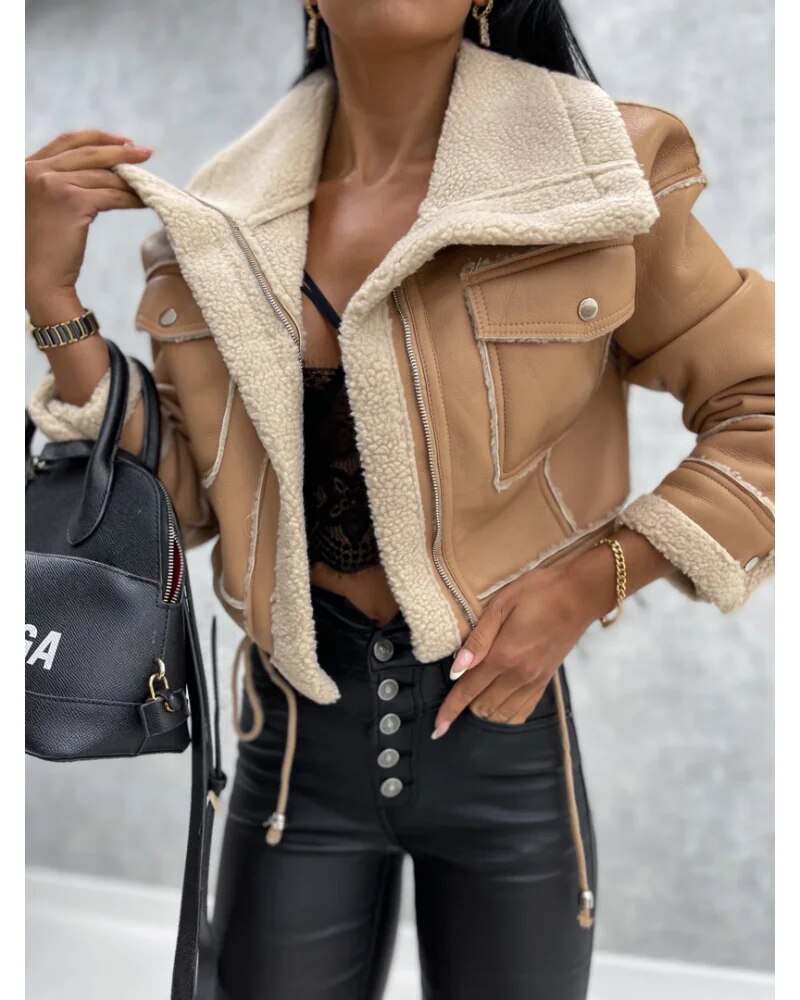 Niana | Veste en cuir de luxe