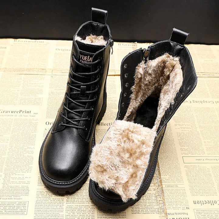 Nianaxa | Bottes en cuir élégantes pour femmes