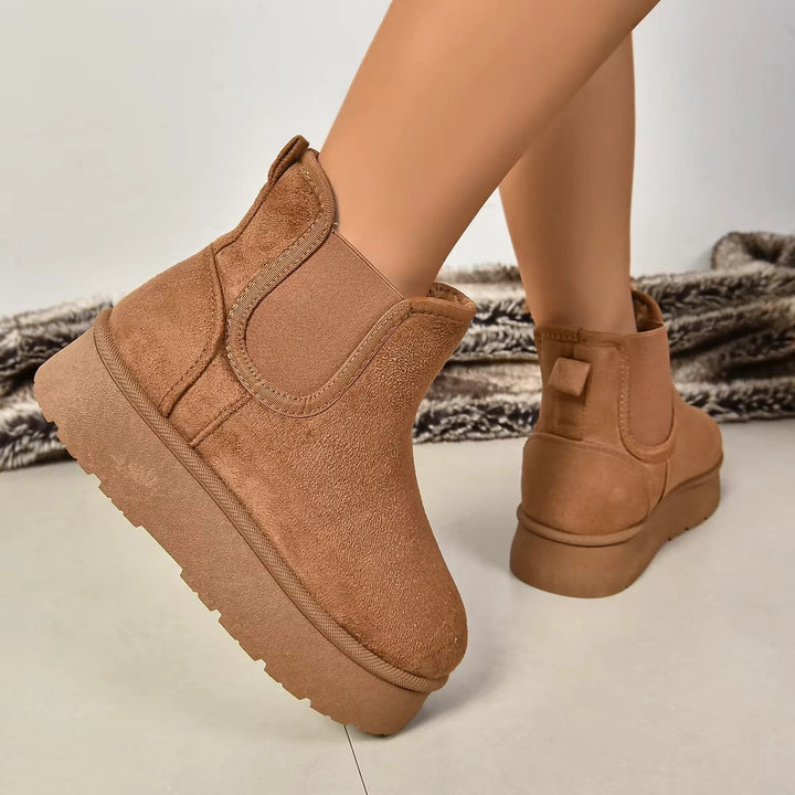 Niosiama | Bottes en cuir élégantes pour femmes
