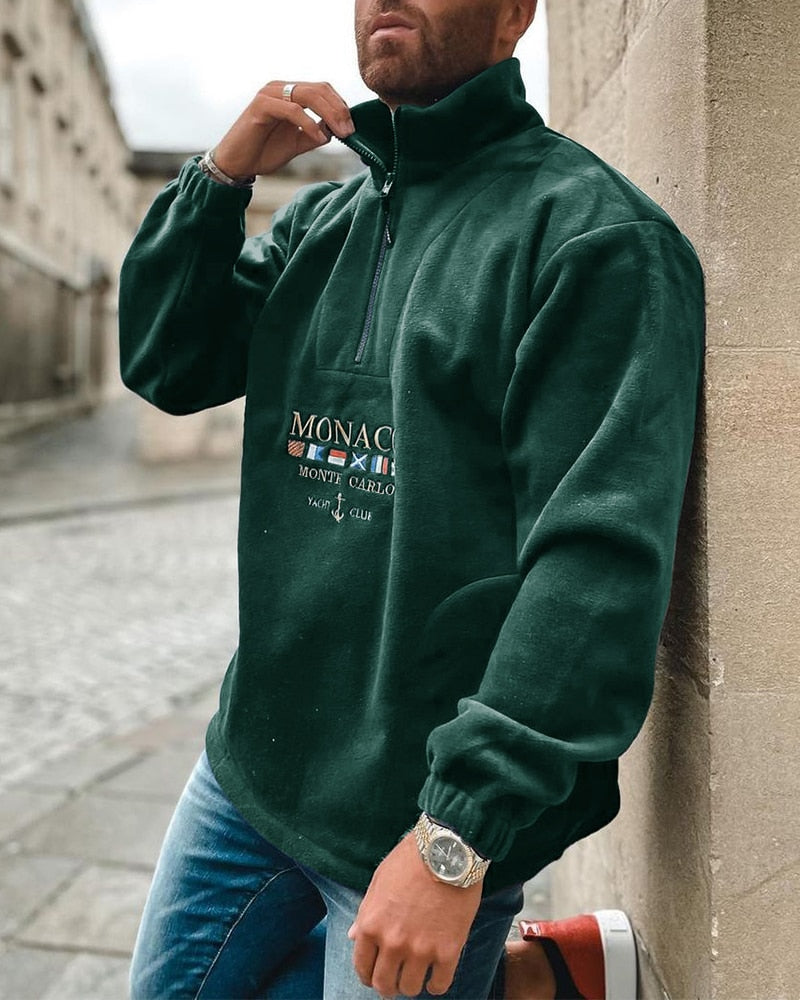 Reenar | Pull zippé pour homme