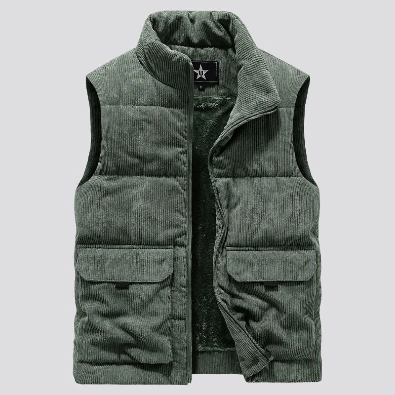 Nianam | Gilet en velours côtelé pour hommes