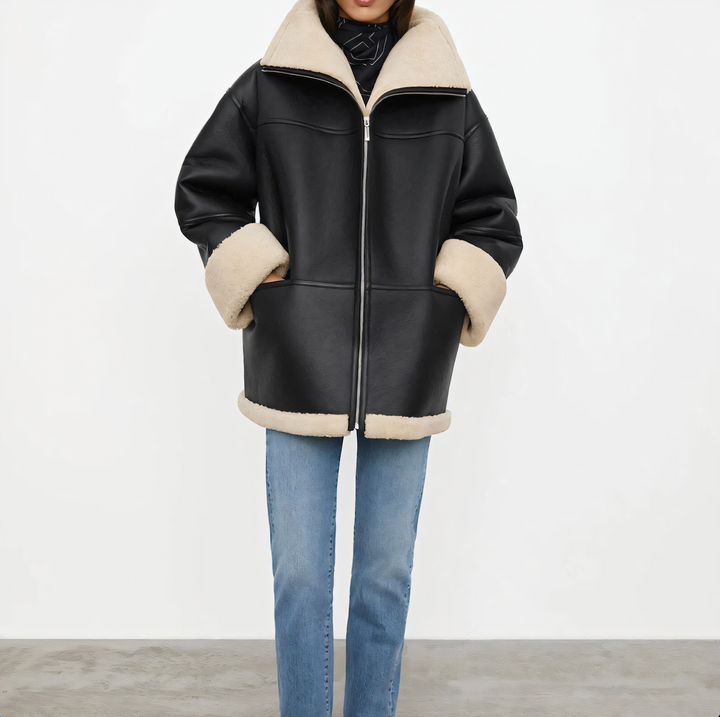 Reirala | Veste d'hiver doublée de fourrure