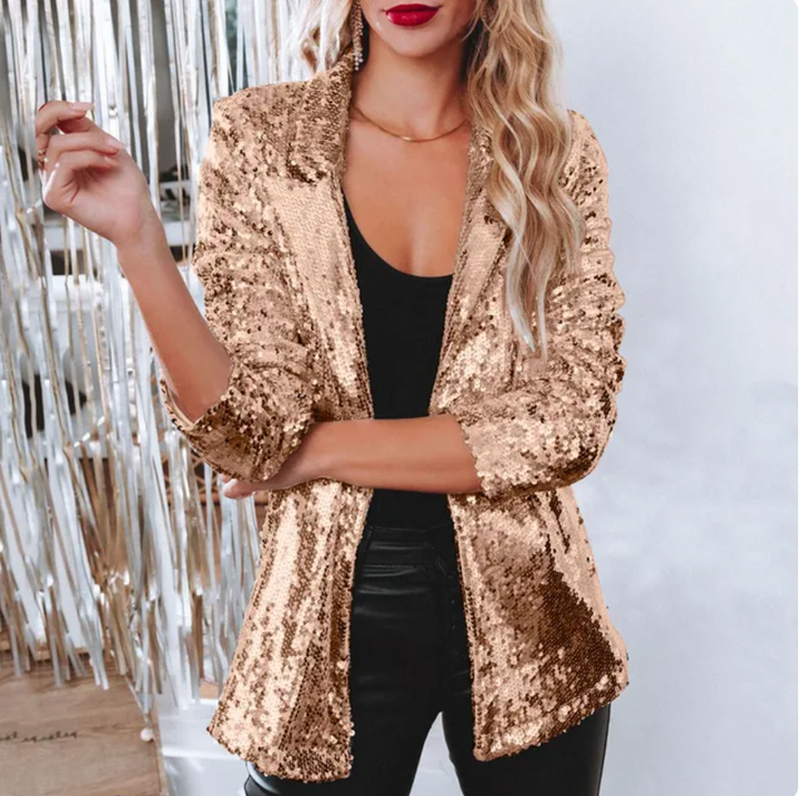 Muinaxa | Blazer à paillettes
