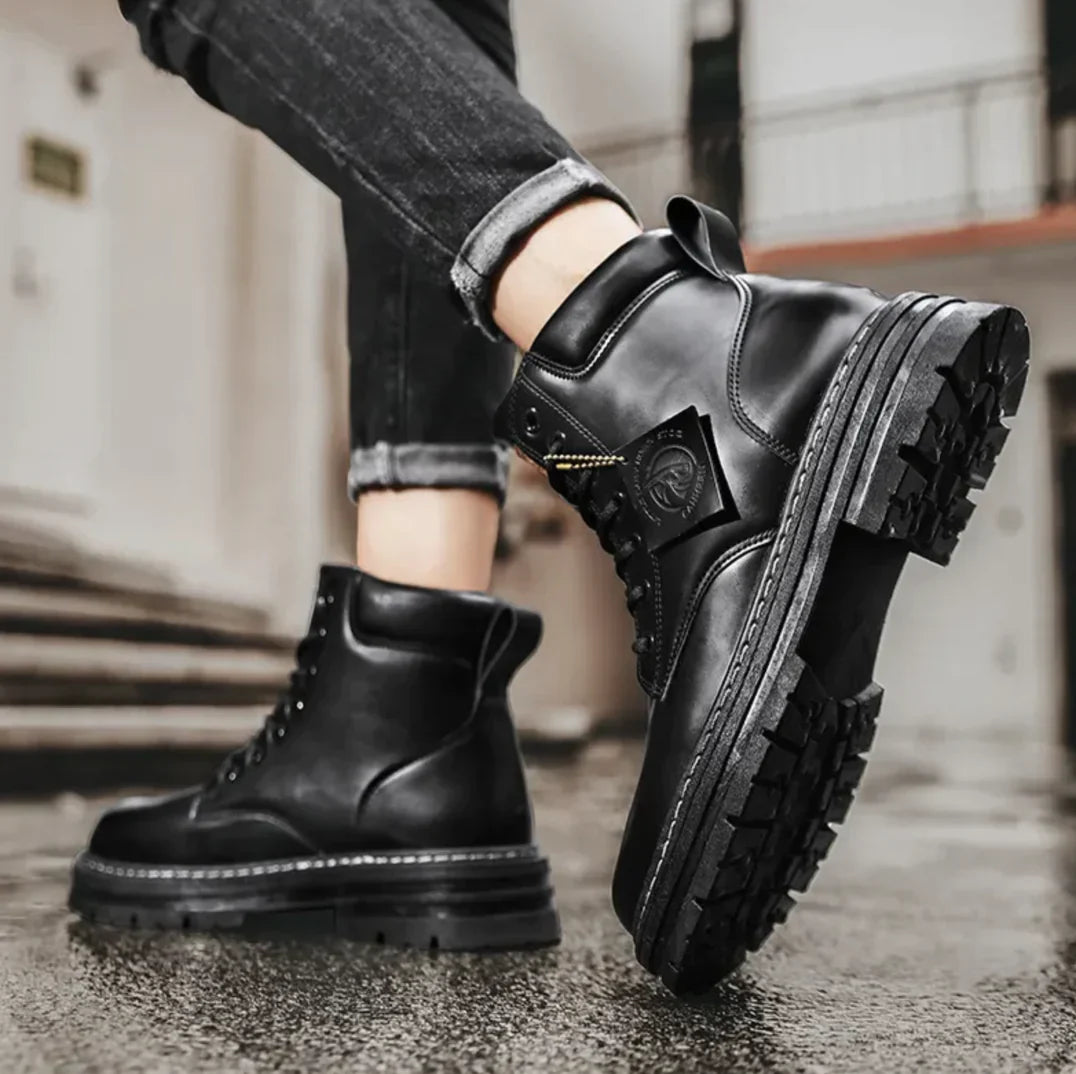 Raenar | Bottes en cuir confortables pour hommes