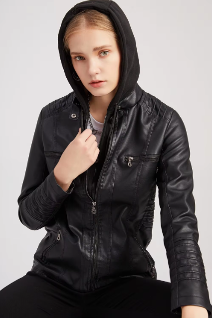 Aarrala | Veste en cuir élégante pour femmes