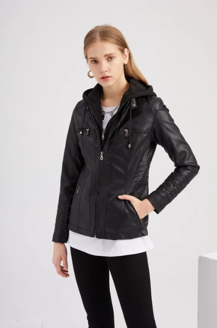 Aarrala | Veste en cuir élégante pour femmes