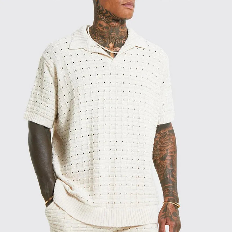 Roinar | Chemise col V pour homme