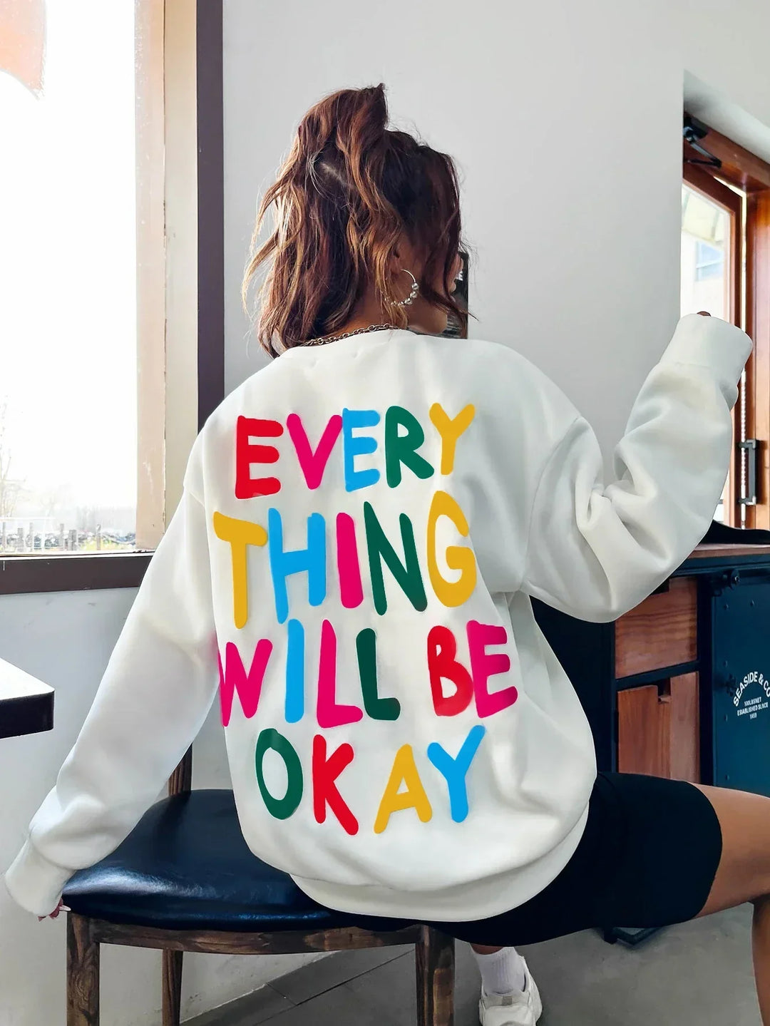 Saoraema | Sweat-shirt doux et décontracté pour femmes