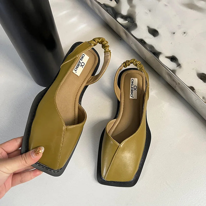 Veonnasa | Chaussures à talons carrés tendance