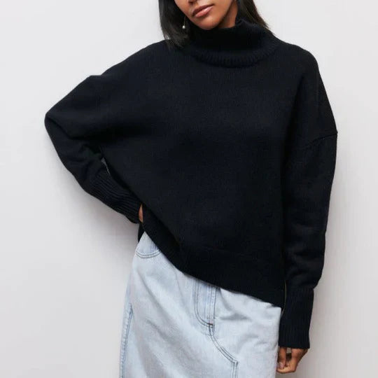 Vainana | Col roulé oversized pour femmes