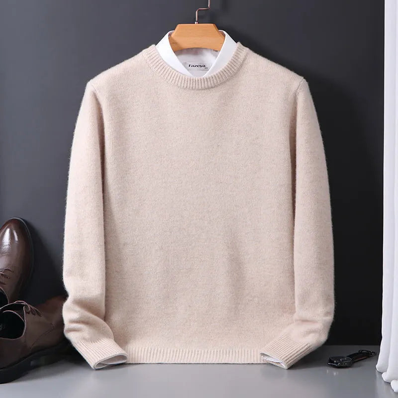 Luoraer | Pull classique en cachemire pour homme