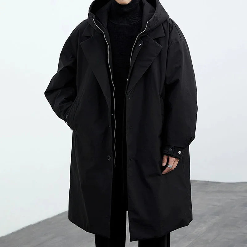 Leliner | Manteau long élégant pour hommes