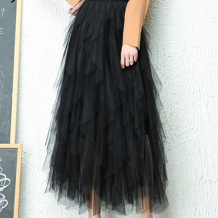 Maarrasa | Jupe plissée taille haute