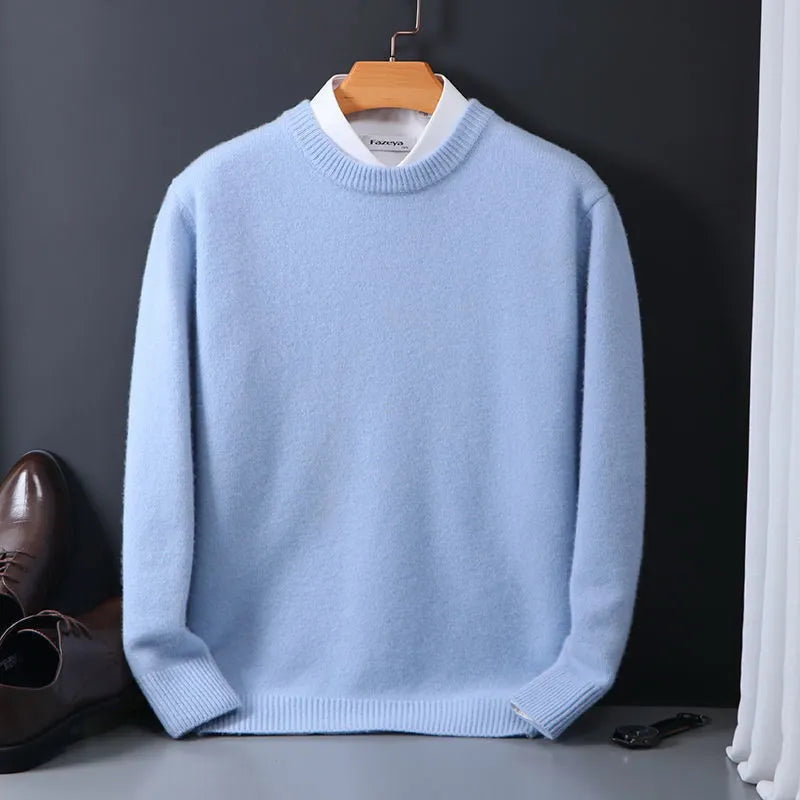 Luoraer | Pull classique en cachemire pour homme