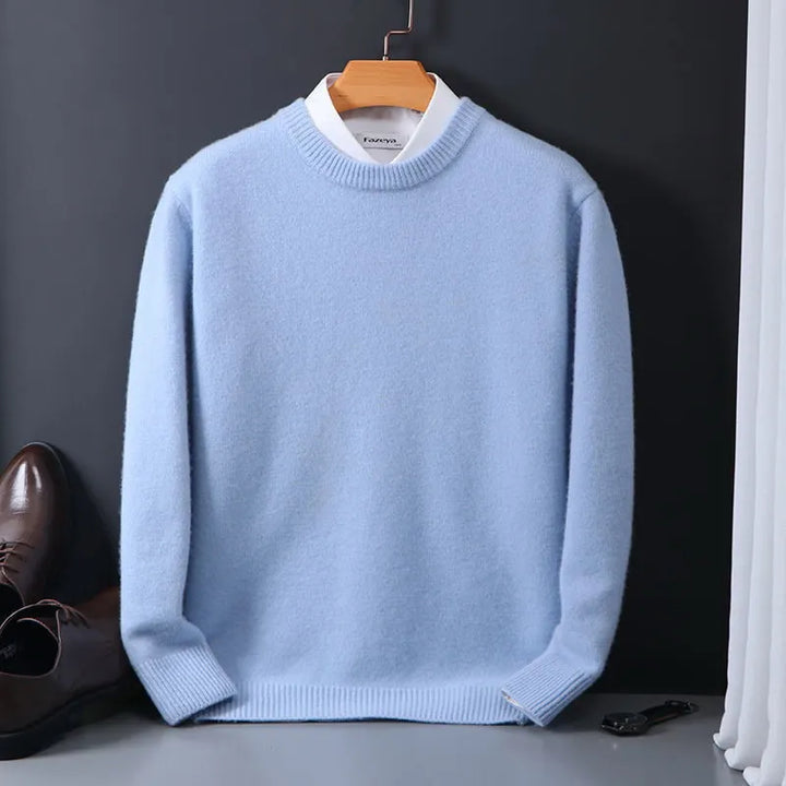 Luoraer | Pull classique en cachemire pour homme