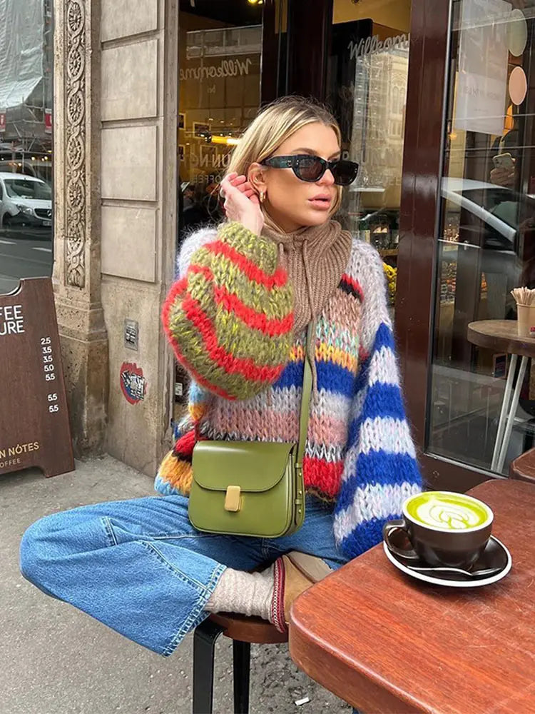 Vienara | Pull coloré tendance pour femmes
