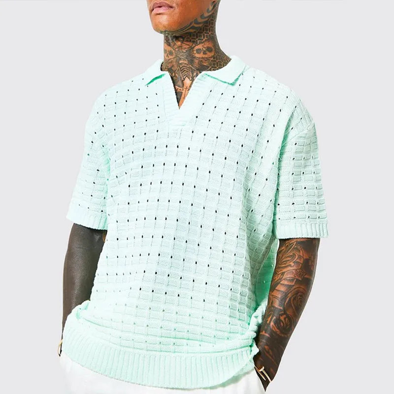 Roinar | Chemise col V pour homme