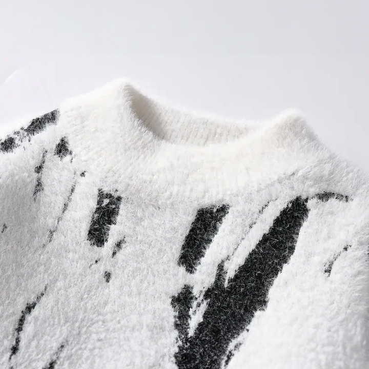 Rariax | Pull abstrait élégant pour hommes