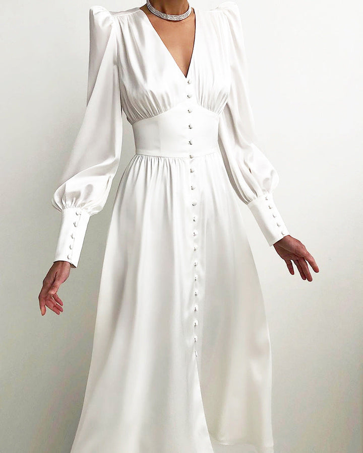 Noellema | Robe satinée élégante pour femmes