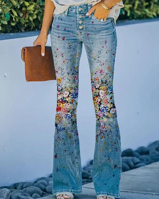 Molia | Jean évasé tendance pour femmes
