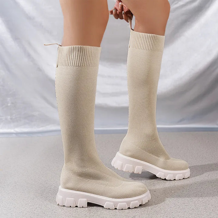 Reuna | Bottines stretch modernes pour femme