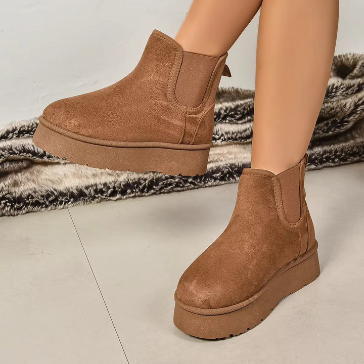 Niosiama | Bottes en cuir élégantes pour femmes