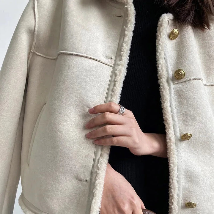 Maenasa | Veste de charme d'hiver en daim luxueux