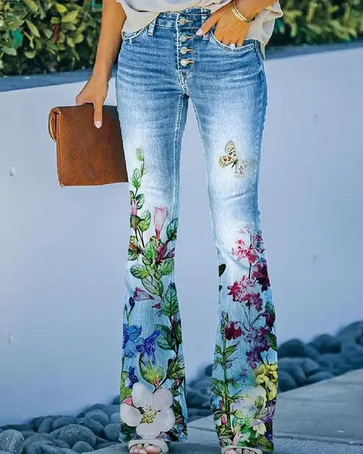 Molia | Jean évasé tendance pour femmes
