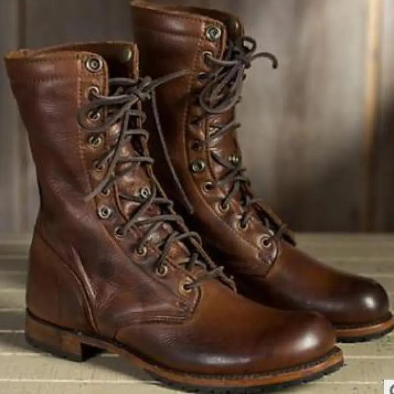 Naelleala | Bottines d'hiver à lacets pour femmes