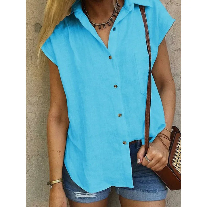 Saarrara | Chemise en lin sans manches