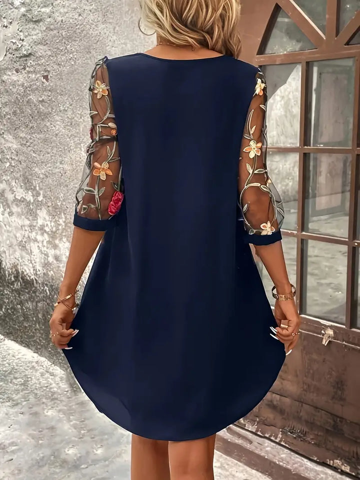Veettala | Élégante Robe Estivale Fleurie pour Femmes