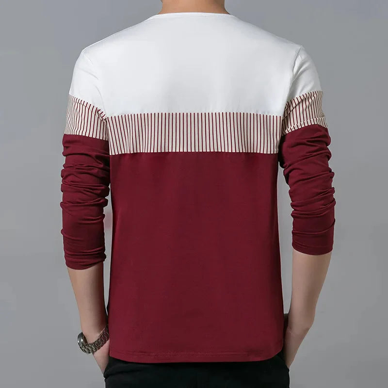 Roanan | T-shirt manches longues stylé pour hommes