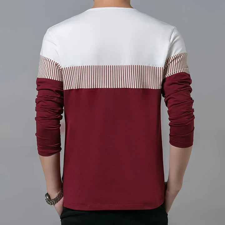 Roanan | T-shirt manches longues stylé pour hommes